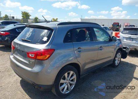 2014 Mitsubishi Outlander Sport Se from USA, damaged, VIN 4A4AR4AUXEE002392